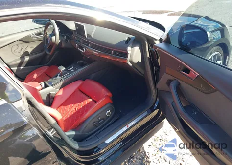 2018 Audi S5 3.0T Premium Plus from USA, damaged, VIN WAUB4CF51JA107908